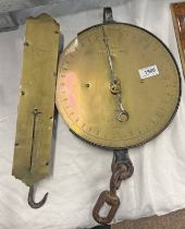 LARGE CIRCULAR SALTER SCALE & A RECTANGULAR SALTER SCALE -2-