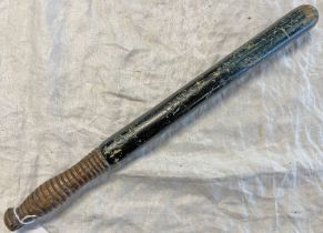 WILLIAM IV ERA CITY OF LONDON CONSTABULARY TRUNCHEON POSSIBLY FOR ST GEORGES HOSPITAL,