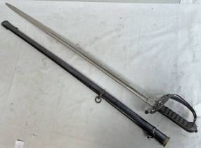 VICTORIAN RIFLE OFFICERS SWORD WITH 81.