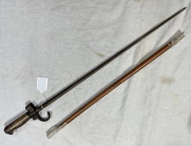 FRENCH M1886 EPEE BAYONET WITH 51.