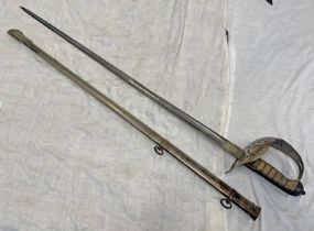 EDWARD VII 1897 PATTERN INFANTRY OFFICERS SWORD WITH A 82.