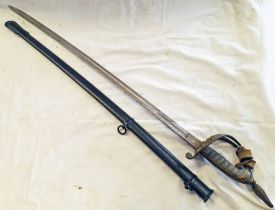 VICTORIAN 1845 PATTERN INFANTRY OFFICERS SWORD BY ROBERT MOLE & SONS, 82.