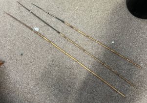 3 BAMBOO SPEARS