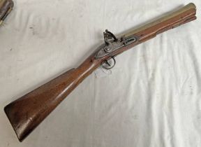 FLINTLOCK BLUNDERBUSS BY NOCK WITH A 31.