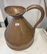 COPPER 4 GALLON JUG 46CM TALL