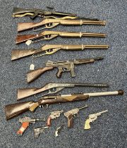 VARIOUS TOY RIFLES & PISTOLS