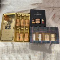 VARIOUS MINIATURE GIFT SETS, THE MORRISON COLLECTION INCLUDING BOWMORE 10, GLEN GARIOCH 8,