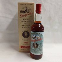 1 BOTTLE GLENFARCLAS 16 YEAR OLD SINGLE MALT WHISKY, EDITION NO.11 ROBERT THE BRUCE, DISTILLED 22.