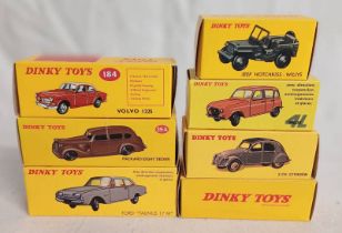 SELECTION OF ATLAS EDITIONS MODEL VEHICLES INCLUDING 80B - JEEP HOTCHKISS - WILLYS, 518-RENAULT 4L,