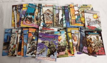 QUANTITY OF COMMANDO COMICS RANGING FROM ISSUE 3547-4350