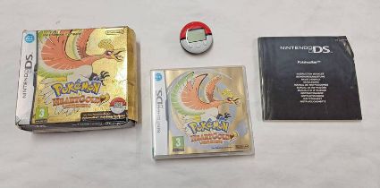 NINTENDO DS POKEMON HEART GOLD VERSION COMPLETE WITH CARTRIDGE,