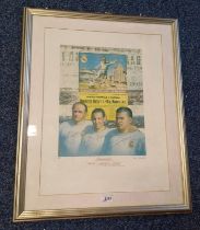 LIMITED EDITION GALERIE DE CAMPEONES LITHOGRAPH