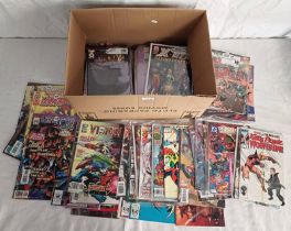 SELECTION OF VARIOUS MARVEL AND OTHER COMICS INCLUDING TITLES SUCH AS IRON MAN, THE BEAST,