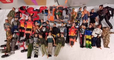 VARIOUS ACTION MAN FIGURES AND ACCESSORIES