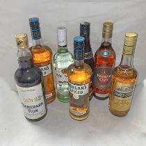 SELECTION OF RUM TO INCLUDE O.V.