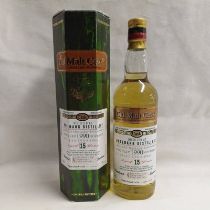 1 BOTTLE ROSEBANK 15 YEAR OLD SINGLE MALT WHISKY, DISTILLED 1990 , OLD MALT CASK BOTTLING - 700ML,