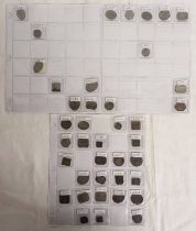 40 X SCOTTISH COMMUNION TOKENS TO INCLUDE CHIRNSIDE 1841, CLUNIE 1840, COLDSTREAM 1838,