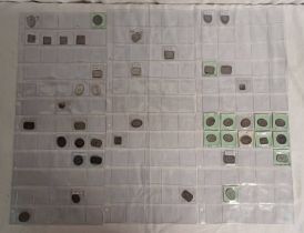 43 X SCOTTISH COMMUNION TOKENS TO INCLUDE DUNNICHEN 1843, CRUDEN 1842, KEITH 1860, ALVA 1843,