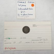 CHARLES I (1625-1649), THIRD COINAGE, FALCONER'S FIRST ISSUE,