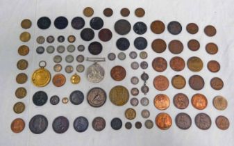 GOOD COLLECTION OF VARIOUS SILVER AND COPPER COINAGE,