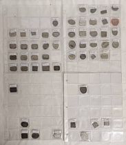 53 X SCOTTISH COMMUNION TOKENS TO INCLUDE VARIOUS PAISLEY, VARIOUS PERTH, PEEBLES 1849,