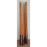 VERY GOOD SELECTION OF SNOOKER CUES.