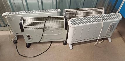 DELONGHI ELECTRIC HEATER & 3 OTHER HEATERS