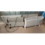 DELONGHI ELECTRIC HEATER & 3 OTHER HEATERS