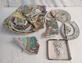 18TH OR 19TH CENTURY CHINESE WARE - AS FOUND Condition Report: Pieces missing.