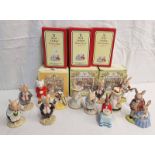 EXCELLENT SELECTION OF ROYAL DOULTON BUNNYKINS AND BRAMBLY HEDGE FIGURES TO INCLUDE SAILOR