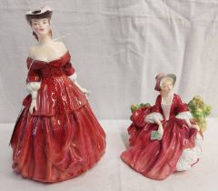 2 ROYAL DOULTON FIGURES TO INCLUDE VIVIENNE HN 2073,