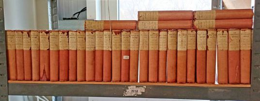 32 VOLUMES OF THE WAVERLEY NOVELS ILLUSTRATED EDITION