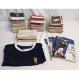 LARGE SELECTION OF RUGBY PROGRAMMES - SCOTLAND, WALES, ENGLAND, ETC,
