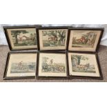 SERIES OF FRAMED ENGRAVINGS, AFTER C LORRAINE SMITH, DEPICTING HORSE AND HUNTING SCENES, 25.