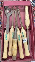 REXON WOOD TURNING CHISELS