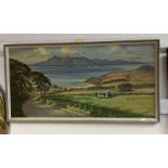 JOHN SIMPSON SPENCE 'ARRAN FROM THE PORTENCROSS ROAD,