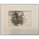 EILEEN SOPER, A VOYAGE OF DISCOVERY SIGNED IN PENCIL UNFRAMED ETCHING 12.