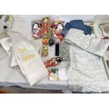 VARIOUS JAPANESE RELATED EMPHEMERA TO INCLUDE DOLLS, FABRIC,