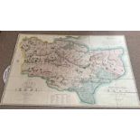 LARGE SCALE MAP OF THE COUNTY OF KENT FROM AN ACTUAL SURVEY MADE IN THE YEARS 1819 - 1820 BY