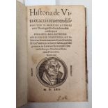 HISTORIA DE VITA ET ACTIS REUERENDIS SIMI VIRI D.