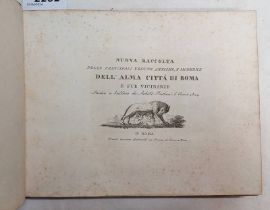NUOVA RACCOLTA DELLE PRINCIPALI VEDUTE ANTICHE, E MODERNE DELL' ALMA CITTA DI ROMA, E SUE VICINANZE,