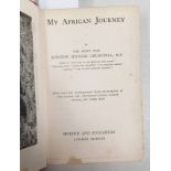 MY AFRICAN JOURNEY BY WINSTON SPENCER CHURCHILL - 1908 Condition Report: All maps