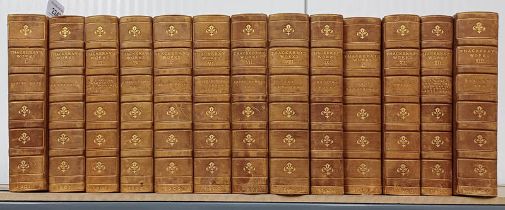 COMPLETE SET OF THE BIOGRAPHICAL EDITION OF THE WORKS OF WILLIAM MAKEPEACE THACKERAY,
