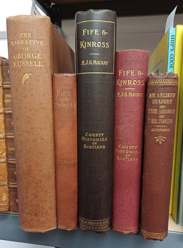 2 COPIES OF A HISTORY OF FIFE & KINROSS BY AE. J. G.