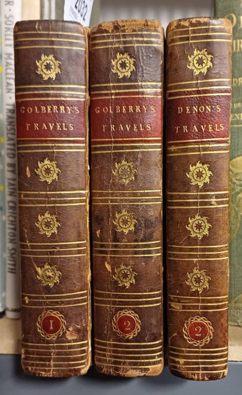 TRAVELS IN AFRICA PERFORMED DURING THE YEARS 1785, 86 AND 87,