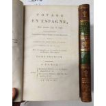 VOYAGE EN ESPAGNE, AUX-ANNEES 1797 ET 1798 BY CHRETIEN AUGUSTE FISCHER,