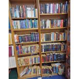 LARGE SELECTION OF MAINLY FICTION BOOKS TO INCLUDE: MANY PAPERBACK & HARD COVER TERRY PRATCHET