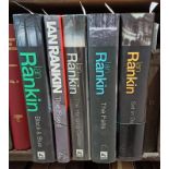 5 SIGNED IAN RANKIN BOOKS TO INCLUDE: BLACK & BLUE - 1997; THE FLOOD - 2005;