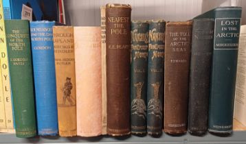 SELECTION OF BOOKS ON ARCTIC EXPLORATION TO INCLUDE; FARTHER NORTH THAN NANSEN,