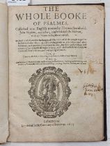 THE WHOLE BOOKE OF PSALMES COLLECTED INTO ENGLISH MEETER BY THOMAS STERNHOLD,